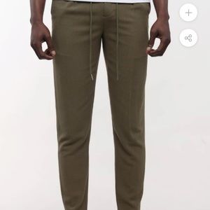 ESNTLS olive summer pants - XS